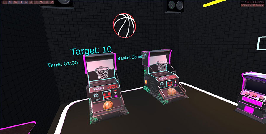  Can VR Bring a Cyberpunk World to Life? | The Making of “Cipher Arcade” VR Game | B.Sc Game Student Project