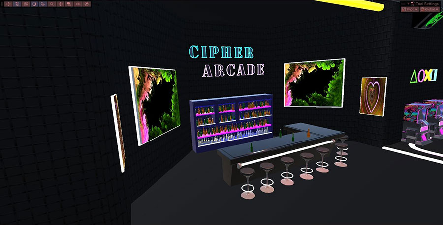  Can VR Bring a Cyberpunk World to Life? | The Making of “Cipher Arcade” VR Game | B.Sc Game Student Project