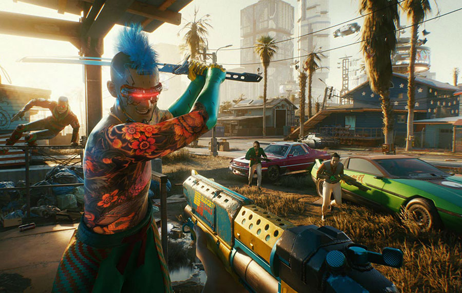 An image of NPC inside the game