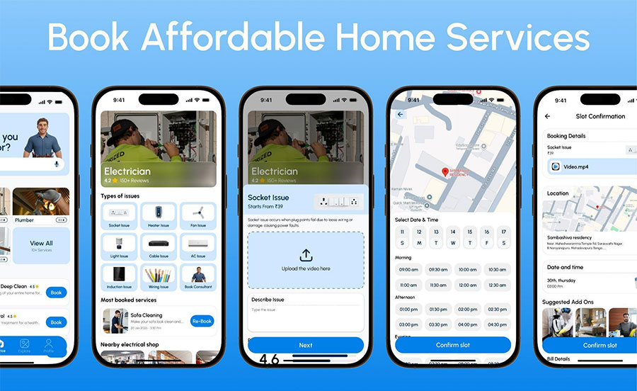 Designing "RESIDO" - A Smart Residential Management App | B.Sc UI/UX Design Student Project