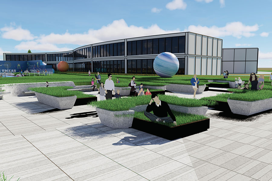 Designing a Sustainable Rehabilitation Center | B.Sc Interior Design Student Project