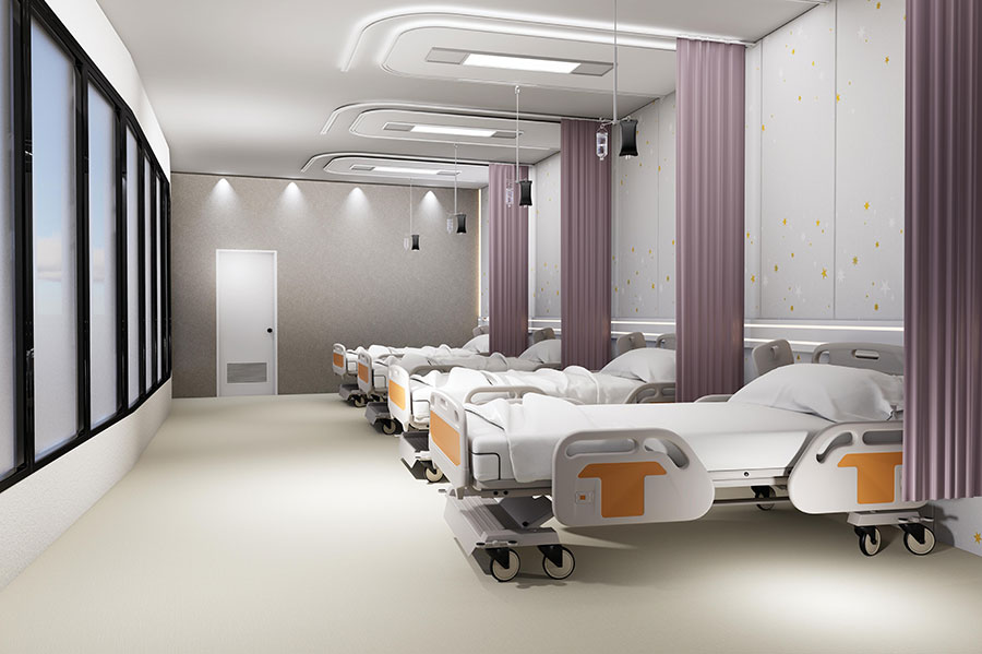 Designing a Sustainable Rehabilitation Center | B.Sc Interior Design Student Project