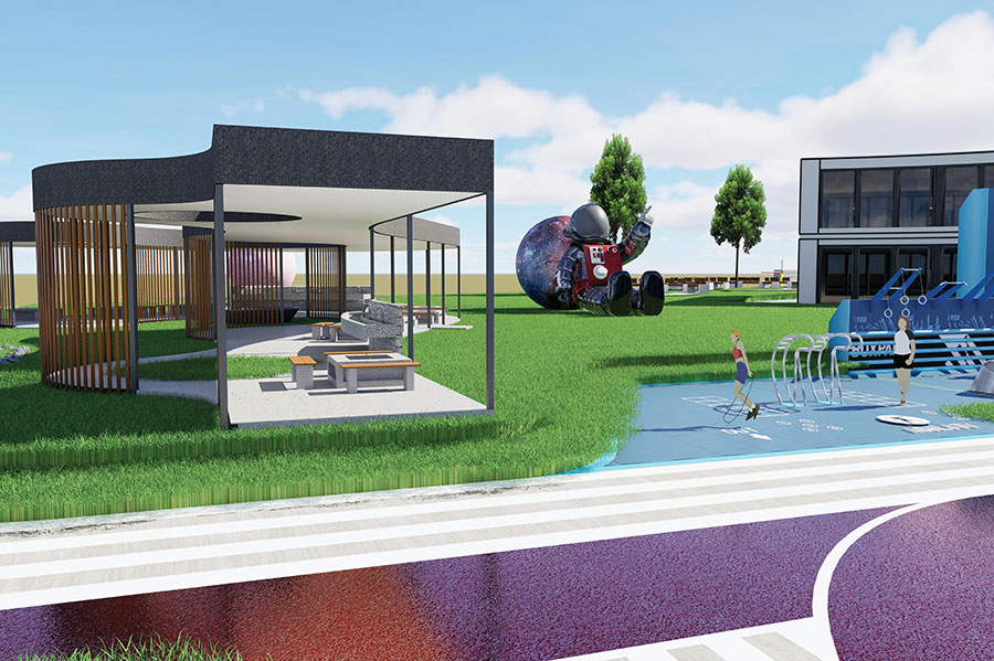 Designing a Sustainable Rehabilitation Center | B.Sc Interior Design Student Project