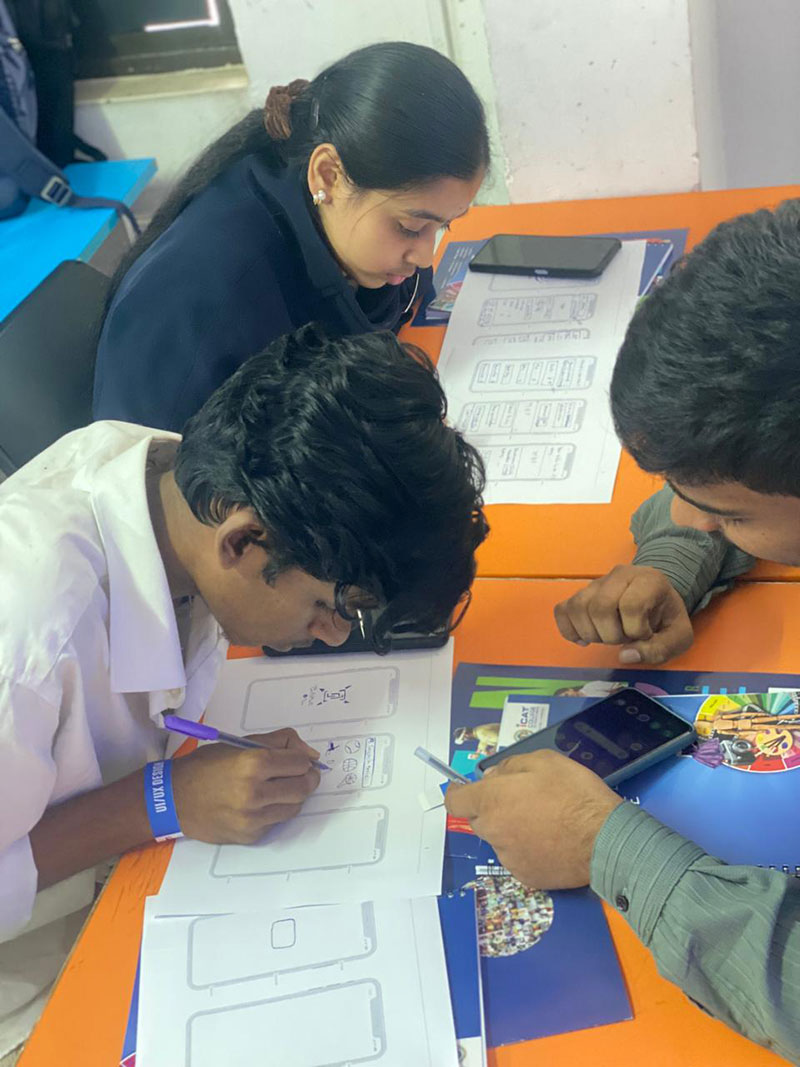 UIUX Student Working