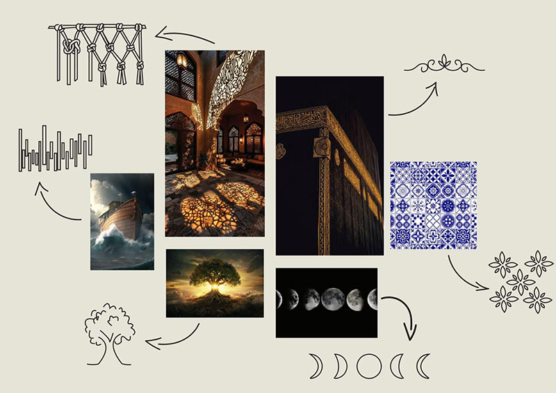 An exploration board