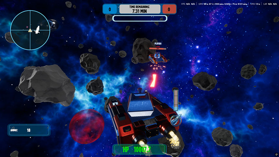  How Do You Build a Multiplayer Space Combat Game? | The “Astro-Tanks” Development Journey | B.Sc Game Student Project