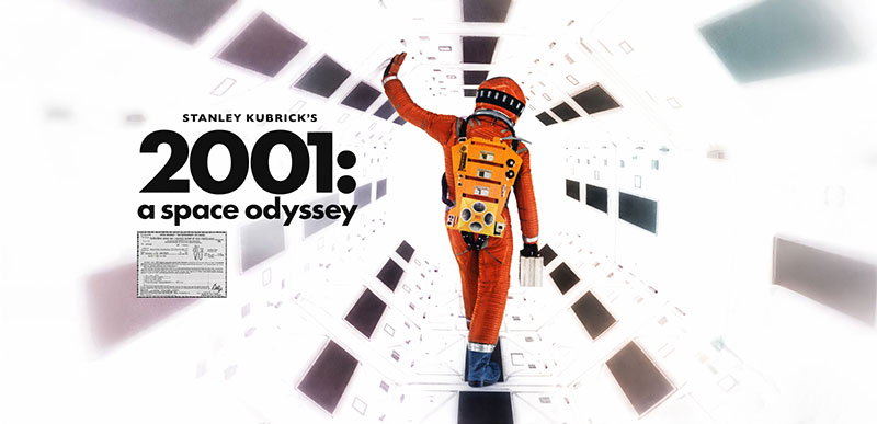A poster of film '2001: A Space Odyssey'