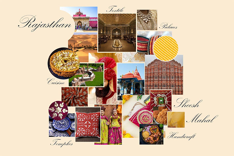 An inspiration board