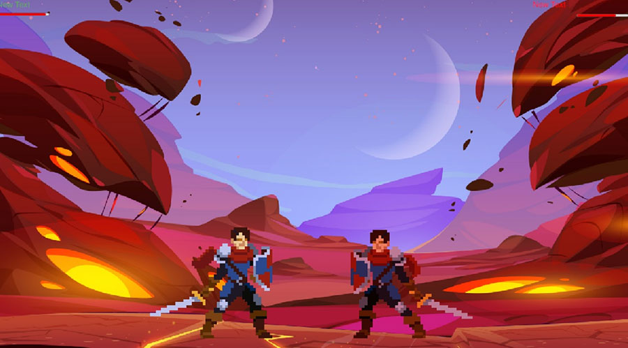 Shout Blade – Voice-Controlled Multiplayer Game | 2D Game Design Projec