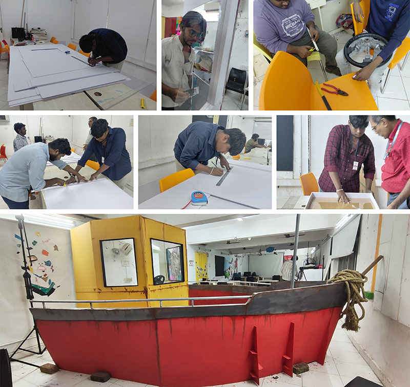 The make of the boat.