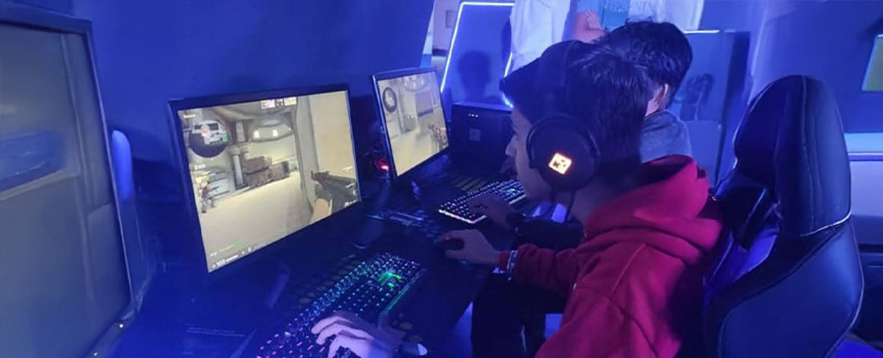 Students Playing Game